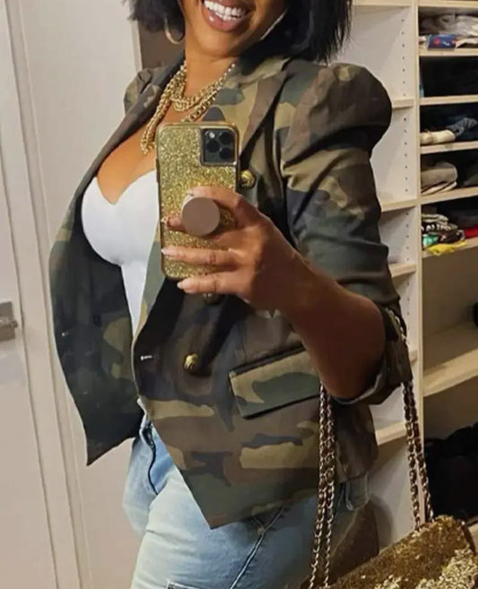 Camouflage Blazer